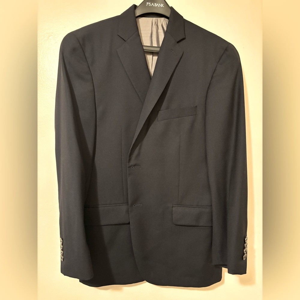 Basic NY Classic Fit Sport Coat-HartSchaffnerMarx, NAVY / 40S